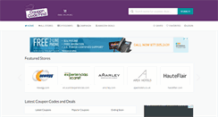Desktop Screenshot of couponcodefind.com